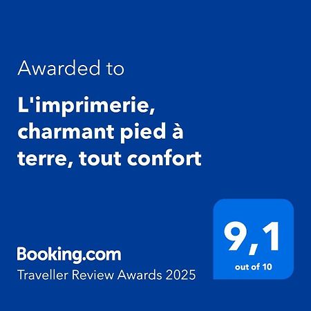 L'Imprimerie, Charmant Pied A Terre Independant Rennes Eksteriør billede