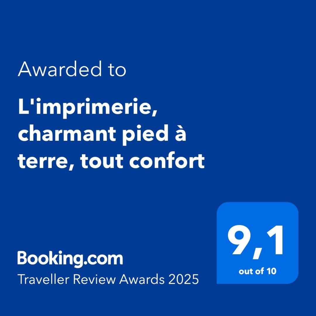 L'Imprimerie, Charmant Pied A Terre Independant Rennes Eksteriør billede